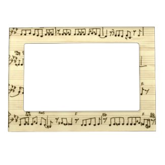 Music Sheet Keep Of The Promise Song Magnetic Phot Magnetic Picture Frame