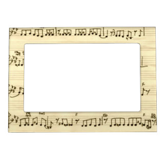 Music Sheet Keep Of The Promise Song Magnetic Phot Photo Frame