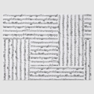 Music Sheet Tissue Collage