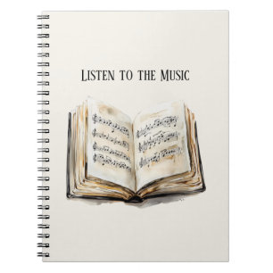 Music Sheets Black Book