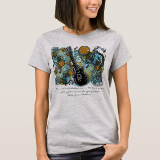 Music should strike fire "Inspirational Quotes" T-Shirt