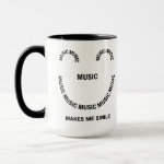 Music Smile Mug