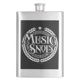 Music Snob - funny music lover Flask