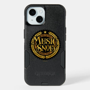 Music Snob - funny music lover iPhone 15 Case