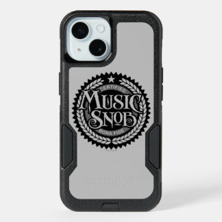 Music Snob - funny music lover iPhone 15 Case