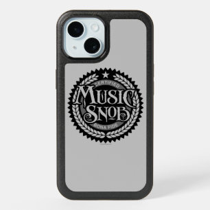 Music Snob - funny music lover iPhone 15 Case