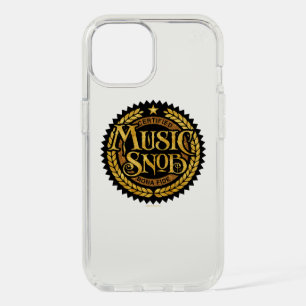 Music Snob - funny music lover iPhone 15 Case