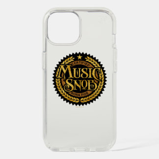 Music Snob - funny music lover iPhone 15 Case