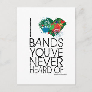 Music Snob Postcard
