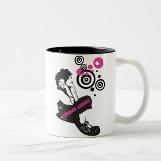 Music Snob Two-Tone Coffee Mug
