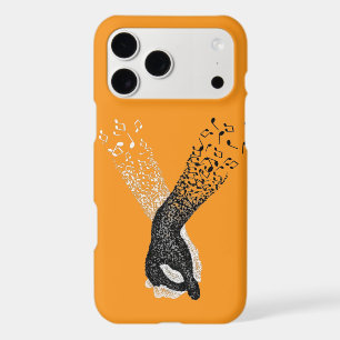 Music Soulmates Holding Hands Musical Notes Art iPhone 17 Pro Max Case