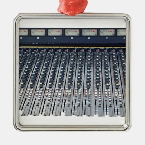 Music soundboard sound board mixer metal ornament