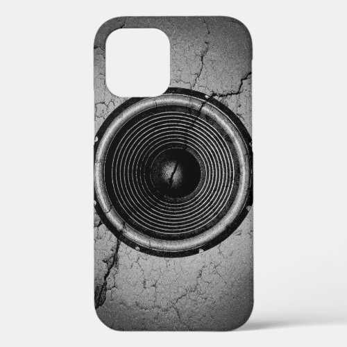 Music speaker on a cracked wall Case_Mate iPhone c iPhone 12 Case