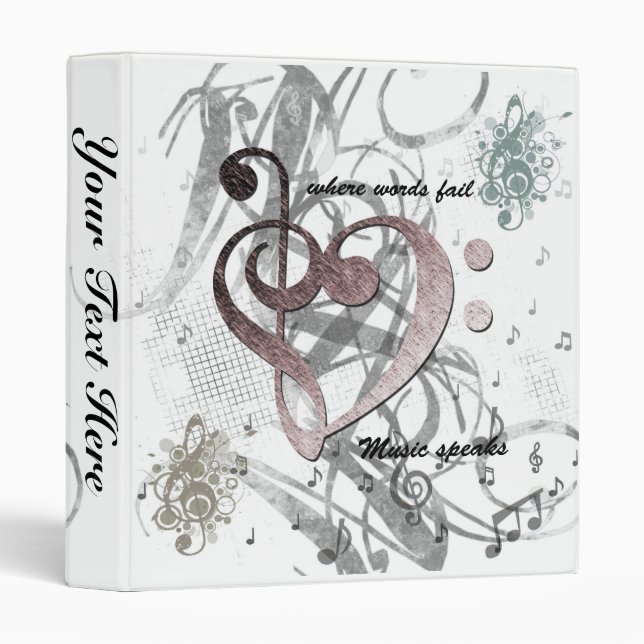 Music Speaks Binder 2 (Front/Spine)