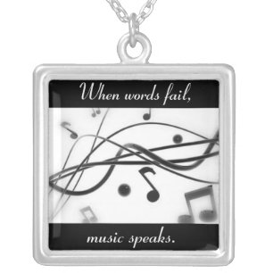 Music Speaks Necklace