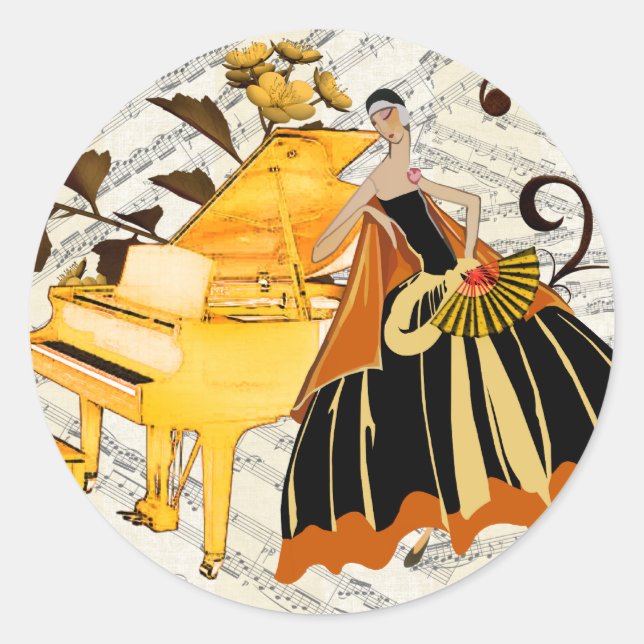 Music sticker (Front)