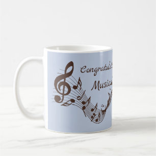 Music student musical graduate coffee mug