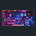 Music Studio Desk Mat<br><div class="desc">This is a piece from a series dedicated to Music Producers, DJ's, Composers, Engineers, Studios, and anyone involved in Music Creation. This piece was made after thinking of different locations for a music studio. I've seen Musicians perform in some very interesting places, like deserts and ancient ruins. They were the...</div>