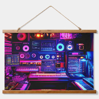 Music Studio Hanging Tapestry