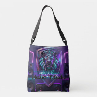 Music studio love crossbody bag