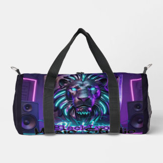Music studio love duffle bag