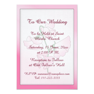 Sweet Pea Print Elegant Custom Invitations Stationery And Photo Vintage Wedding Invitations From Designs Uk 2
