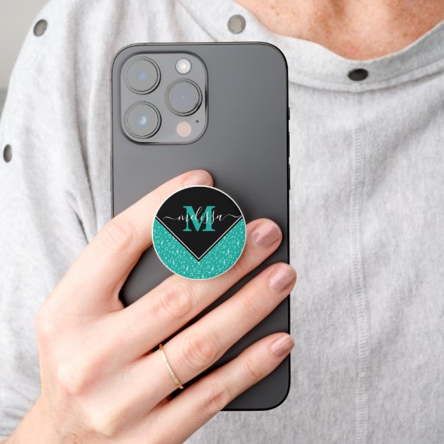 Music symbols personalized  PopSocket (Hand)