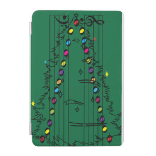 Music symmetry, Christmas tree iPad Mini Cover