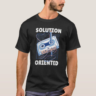 Music Tape is rewind with a pencil Solution orient T-Shirt