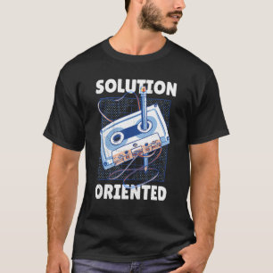 Music Tape Is Rewind With A Pencil Solution Orient T-Shirt