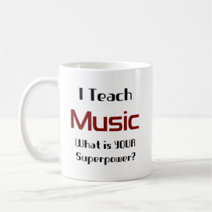 music teach coffee mug