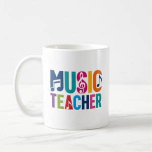 Music Teacher Appreciation Gift Coffee Mug