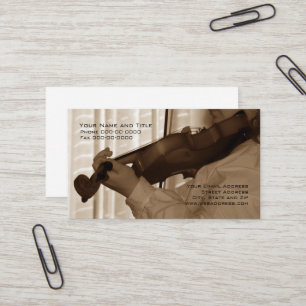 Music Teacher Business Card