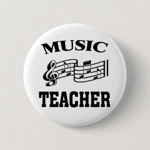 MUSIC TEACHER BUTTON