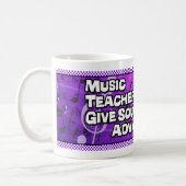 Music Teacher Coffee Mug (Left)