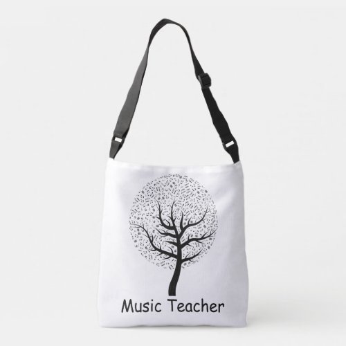 Music Teacher Crossbody Bag