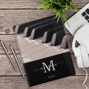 Music Teacher Custom Name Elegant 2027 Planner