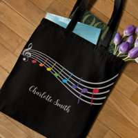 Music Teacher Custom Name Music Notes