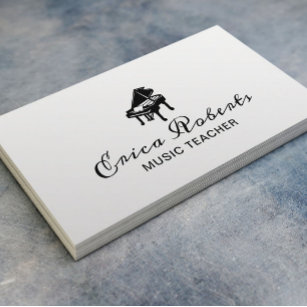 Music Business Cards | Zazzle