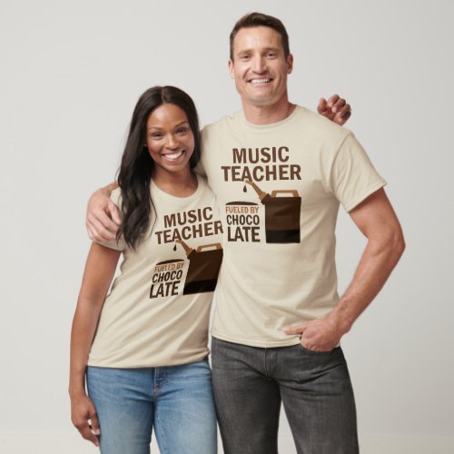 Music Teacher Funny Chocolate T_Shirt
