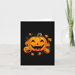 Music Teacher Halloween Fall Pumpkin  Card