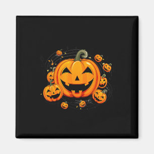 Music Teacher Halloween Fall Pumpkin Magnet