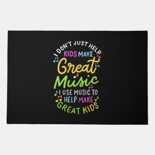 Music Teacher - Help Kids Make Music Gift Doormat