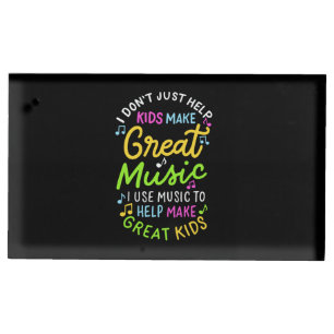 Music Teacher - Help Kids Make Music Gift Place Card Holder