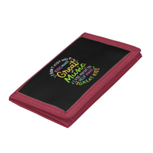 Music Teacher - Help Kids Make Music Gift Tri-fold Wallet