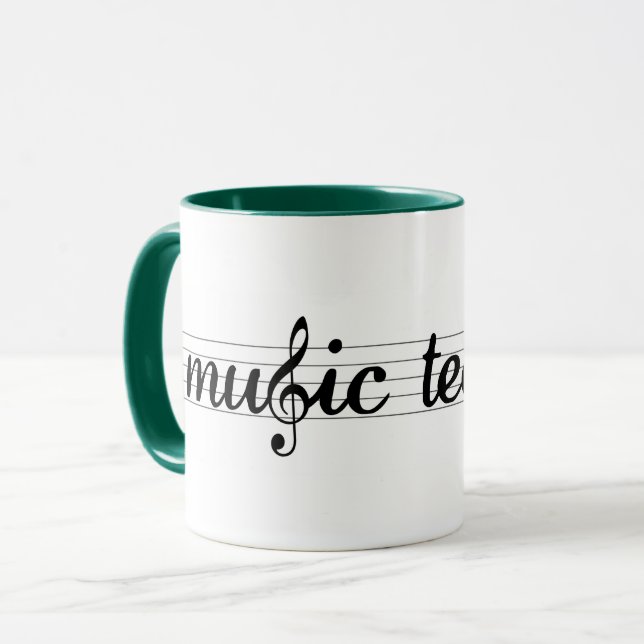 Music Teacher Mug (Front Left)