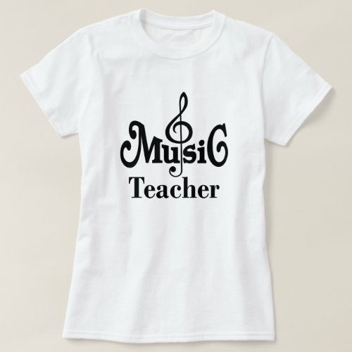 Music Teacher Musical T_Shirt
