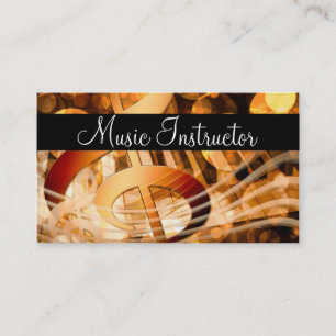 Music Teacher Musician Card