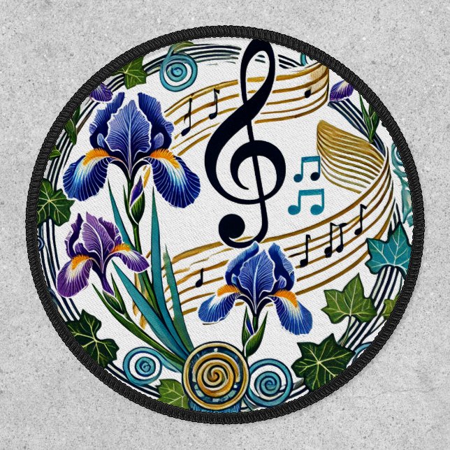 Music Teacher Musicians                            Patch (Front)