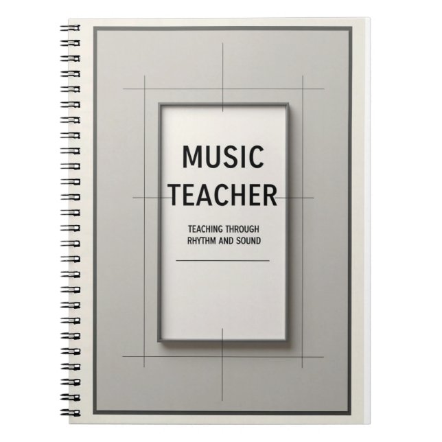 Music Teacher Notebook (Front)
